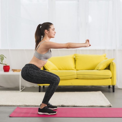 5 bài Squat cải thiện vòng 3